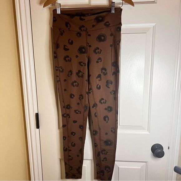 Splendid Studio‎ Womens Animal Print Size Medium Comfy Leggings Activewear Yoga - Picture 5 of 7